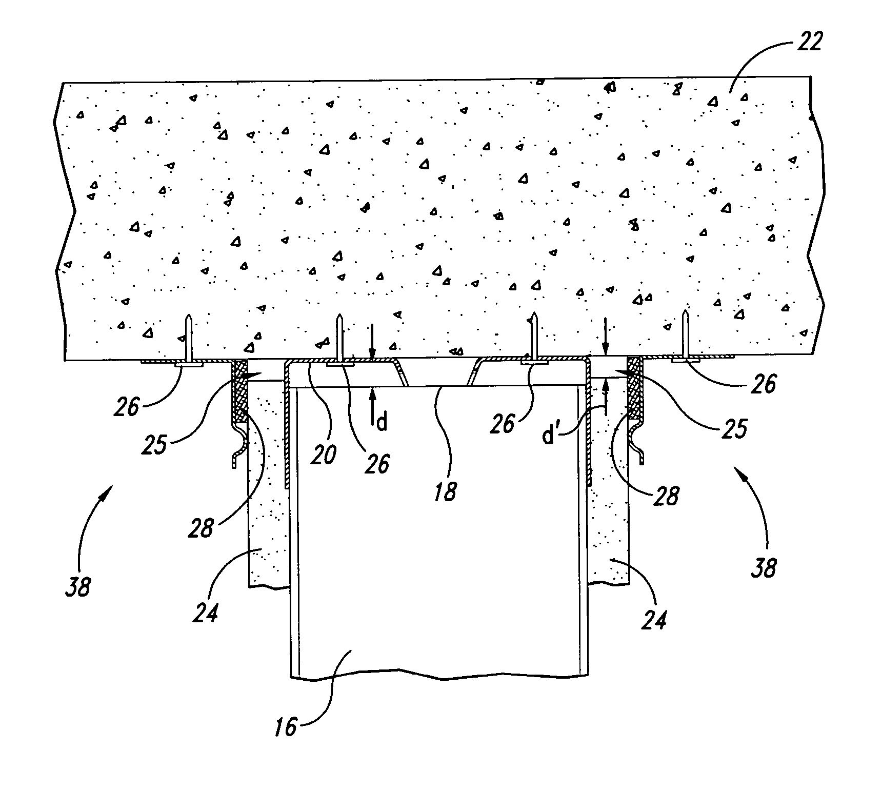 Head-of-wall fireblocks and related wall assemblies