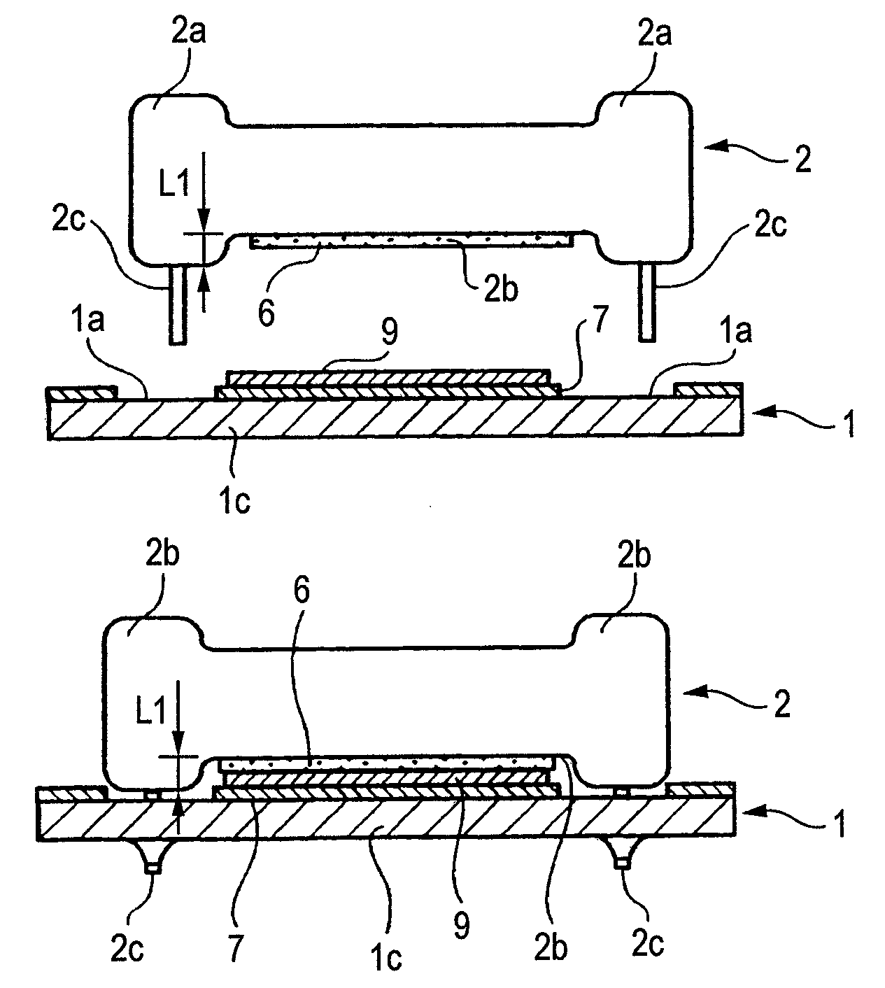 Component fixing method