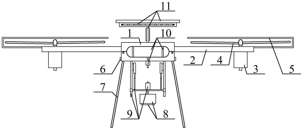 Multifunctional unmanned aerial vehicle remote sensing device for engineering surveying and use method