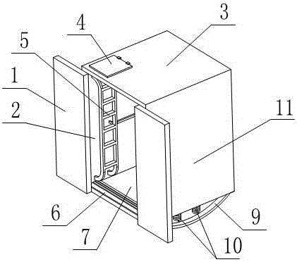 Safety elevator car for elevator