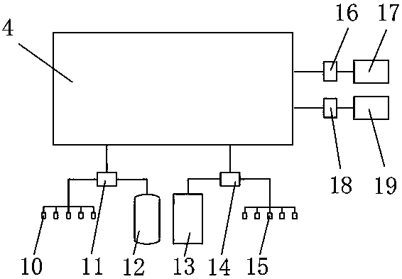 Explosion protection system and control method for scrap metal crushing machine