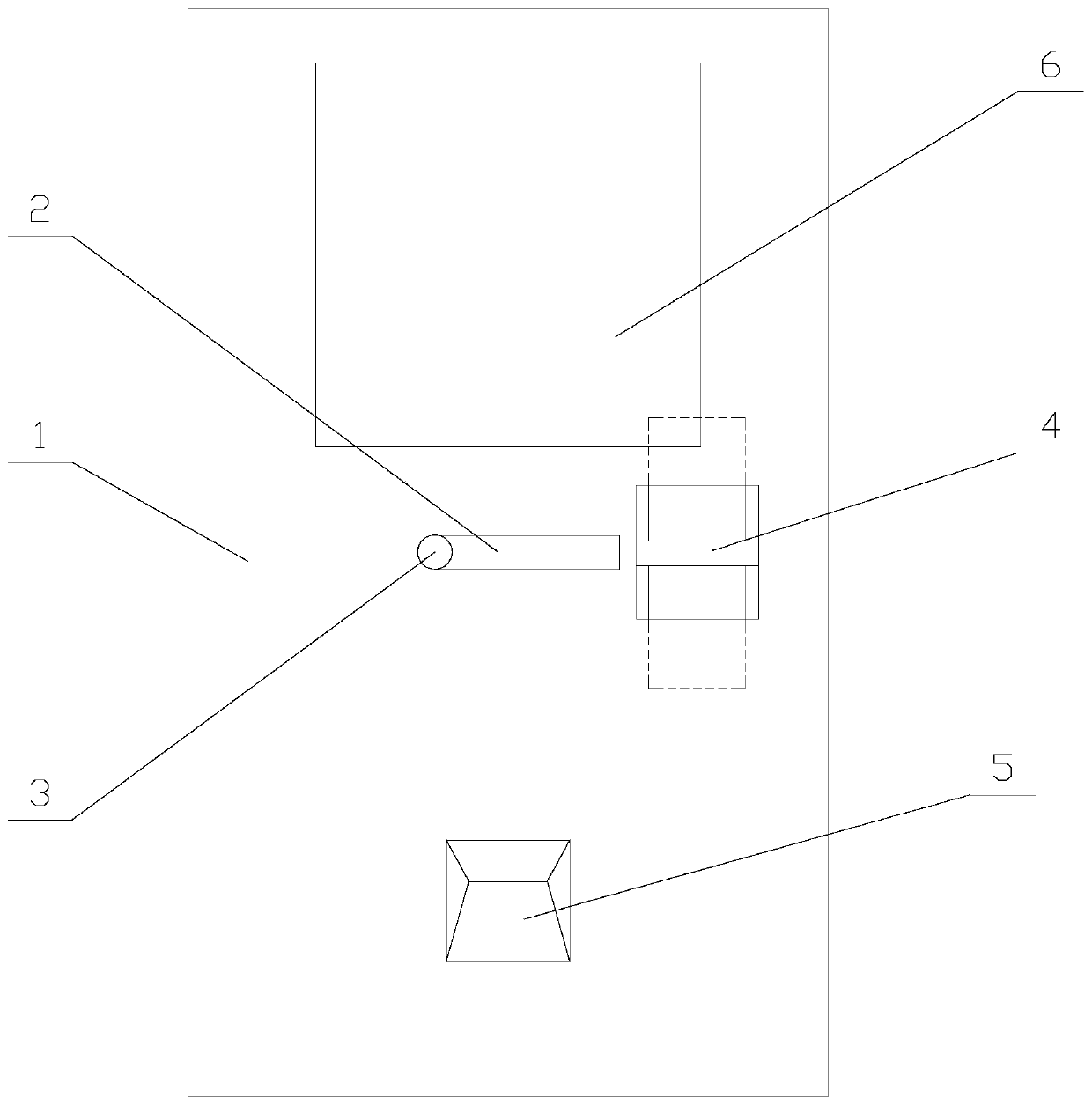 A safe and stable intelligent door lock with switching function and dual power supply