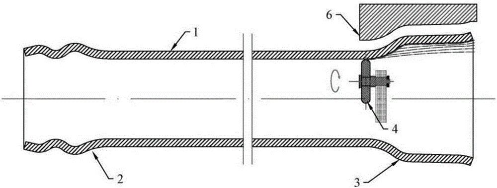 Manufacturing method of large-diameter steel tube socket and spigot joint