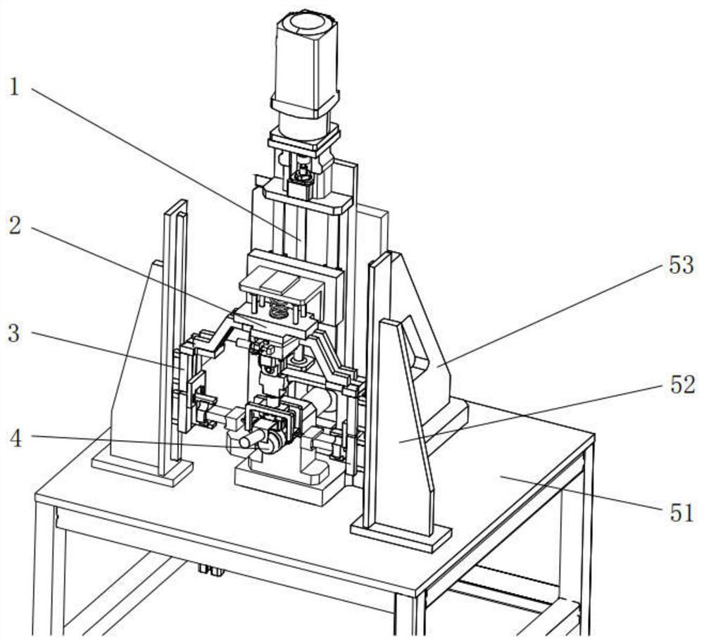 Multi-working-condition ring block friction testing machine