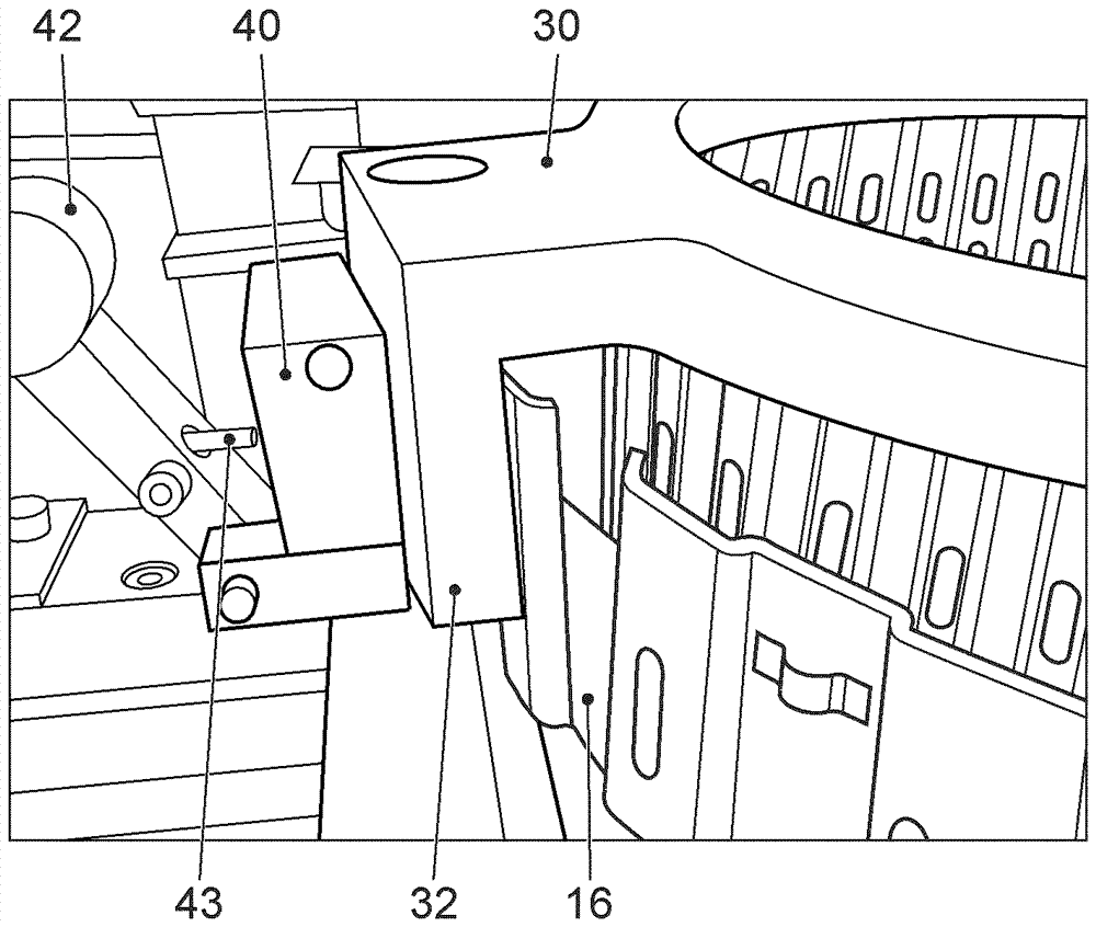 Method and positioning device for aligning the rotational positions of at least two components