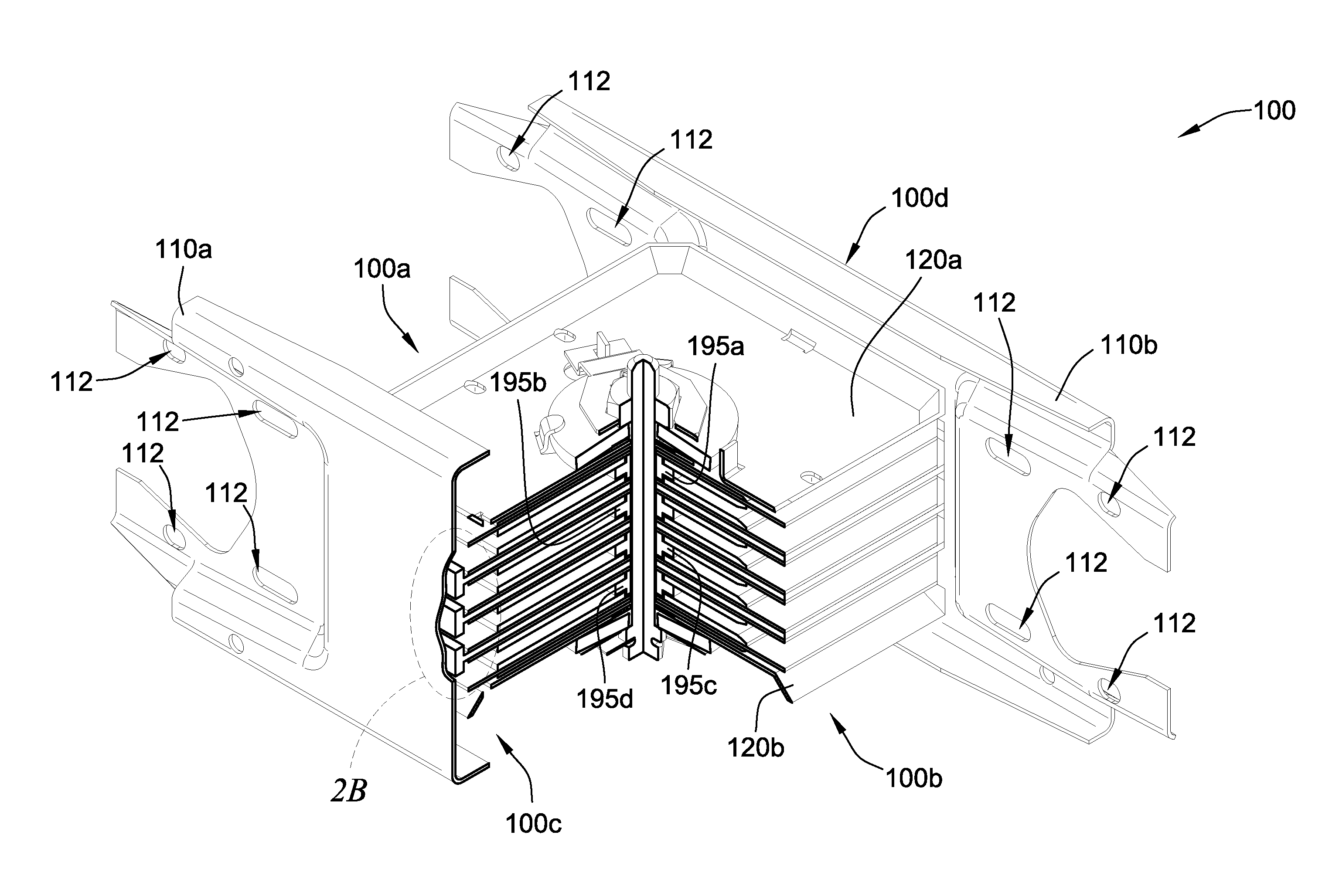 Busway joint pack with heat sink insert