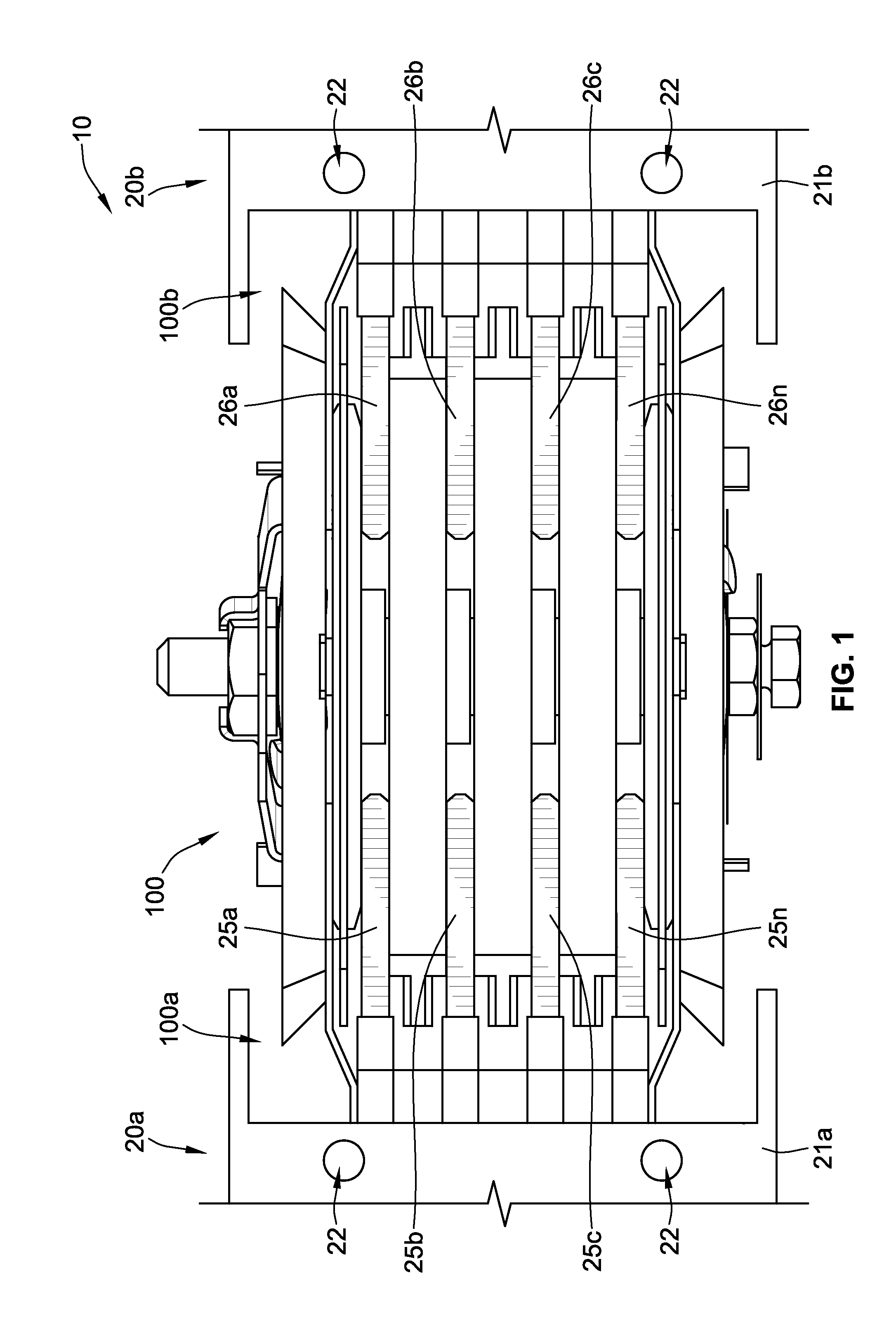 Busway joint pack with heat sink insert