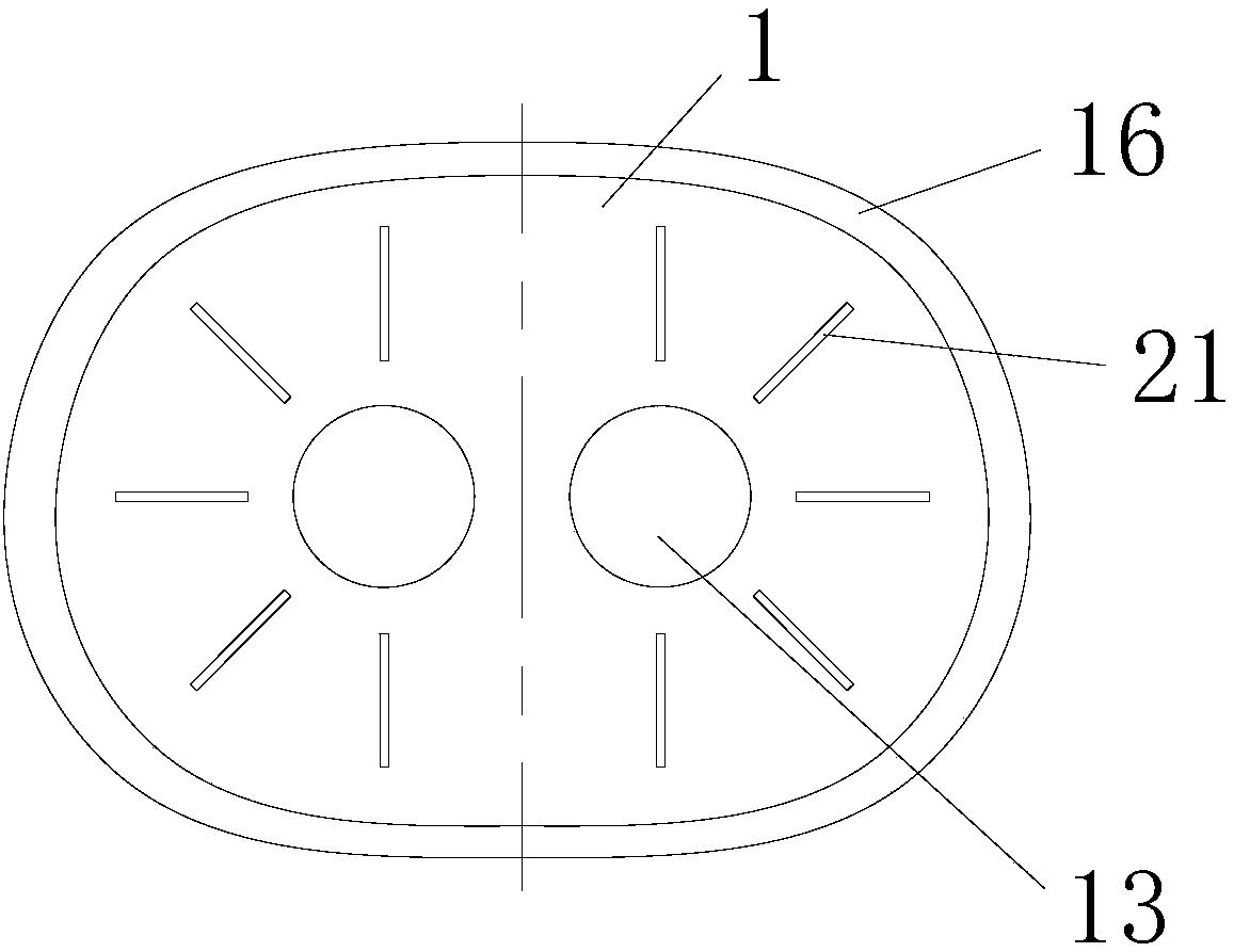 Respirator and active air supplying type breathing protective device with respirator