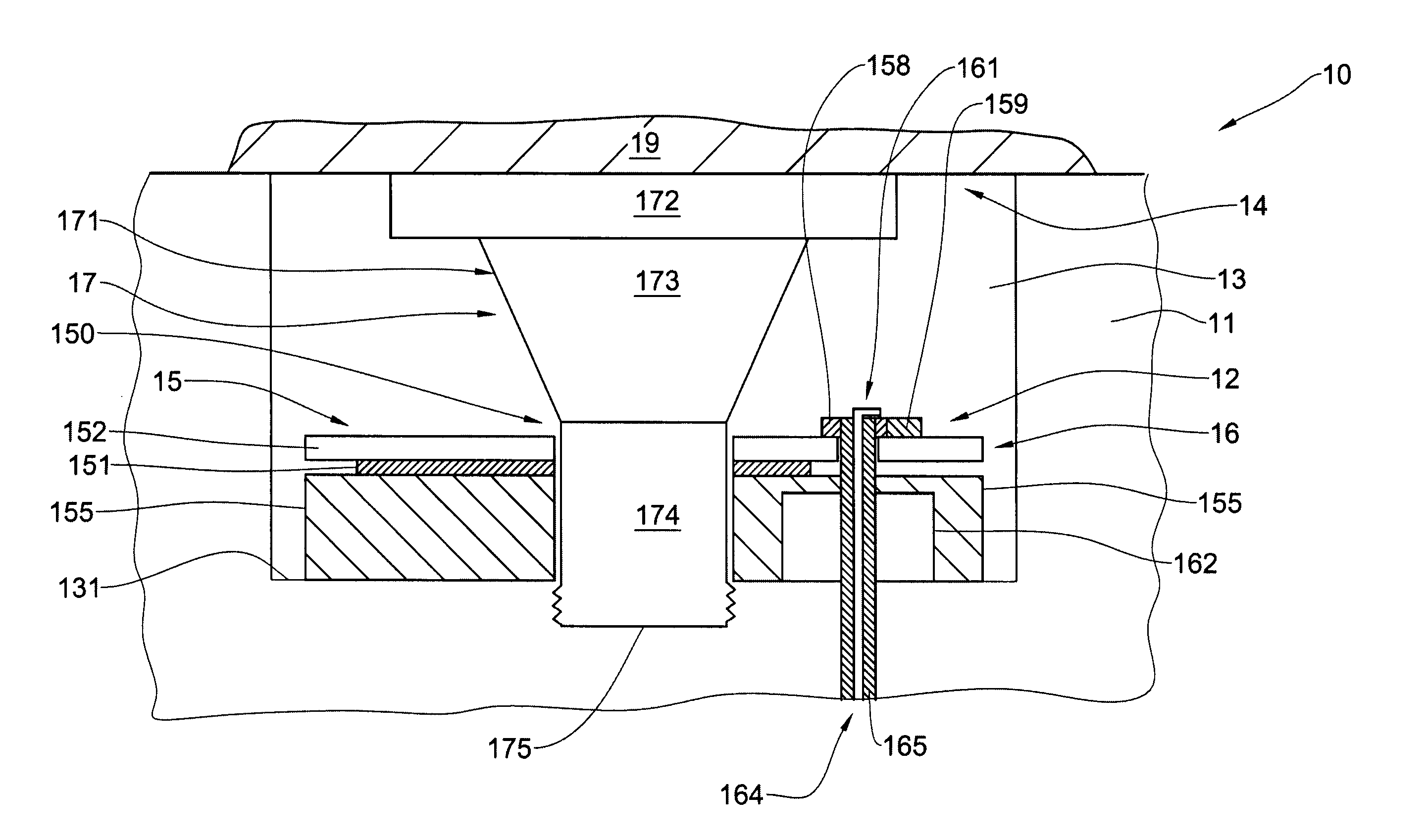 Hardened wave-guide antenna