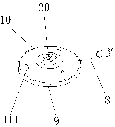 Full-automatic stainless steel hot water kettle