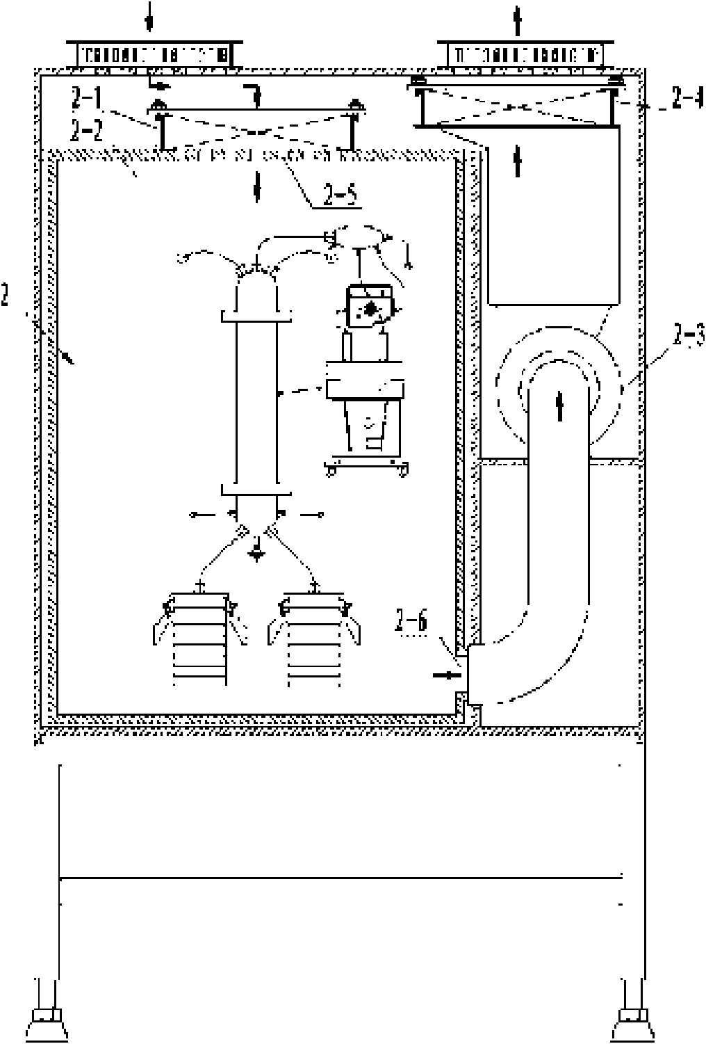 Filtering efficiency detector of air filter materials