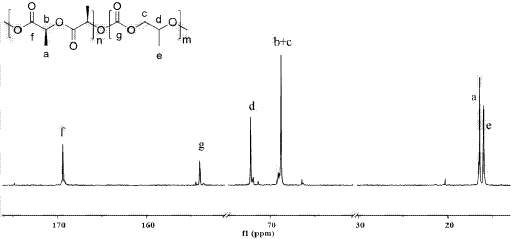 Catalyst composition and terpolymer synthesis method