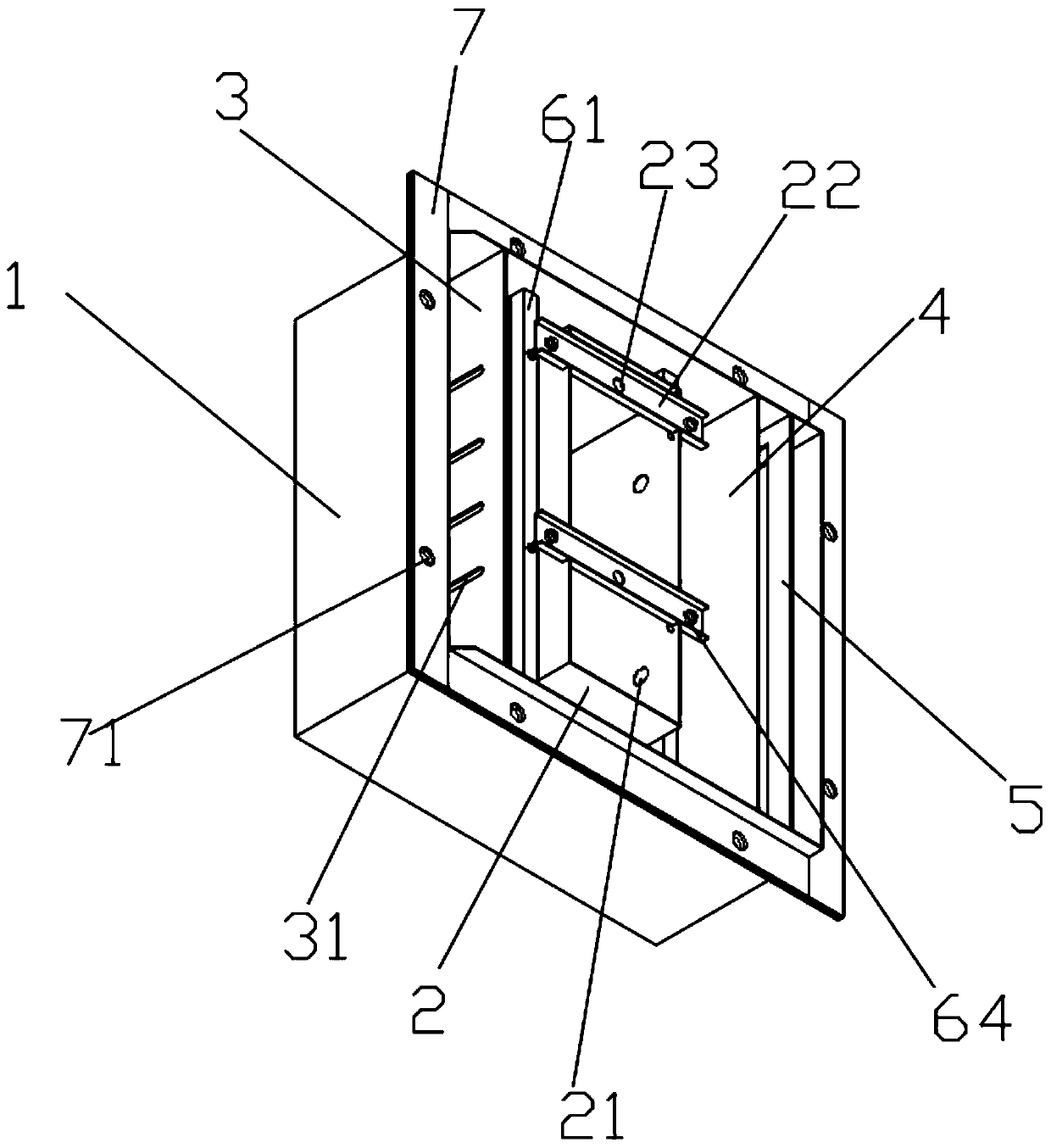 Escalator oil-water separation apparatus