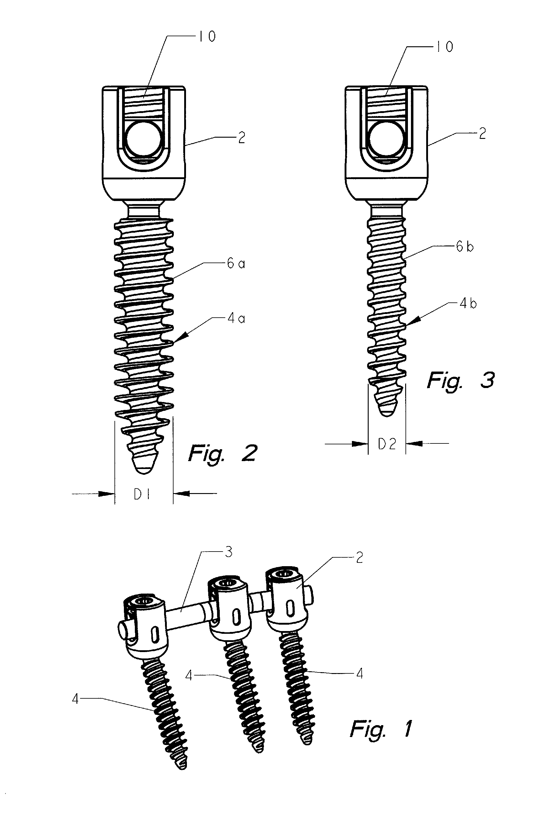 Polyaxial bone screw