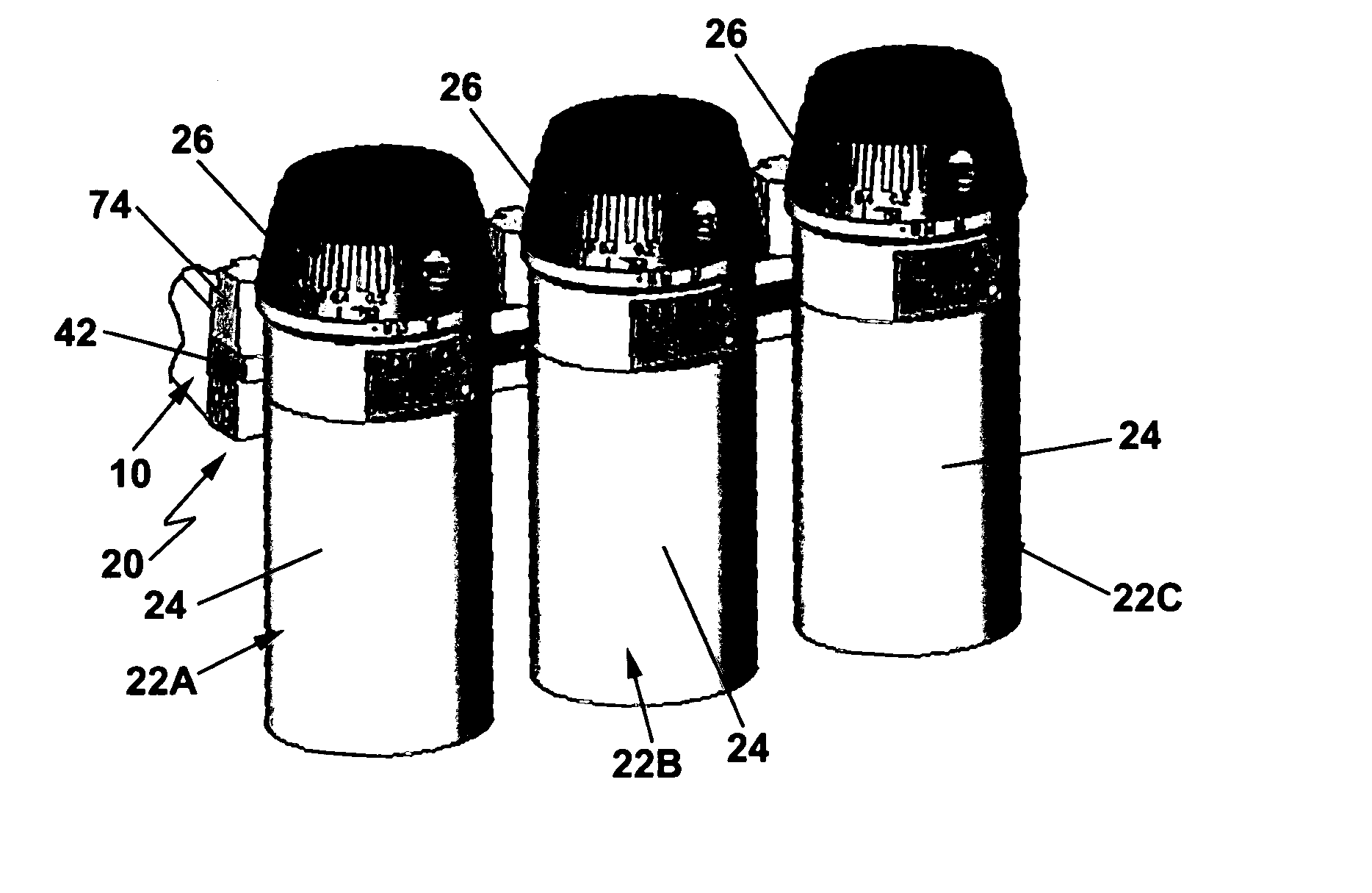 Interlock/exclusion systems for multiple vaporizer anesthesia machines