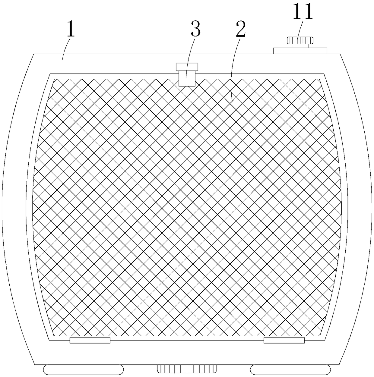 Flight case with transportation stress response relieving function and for cat