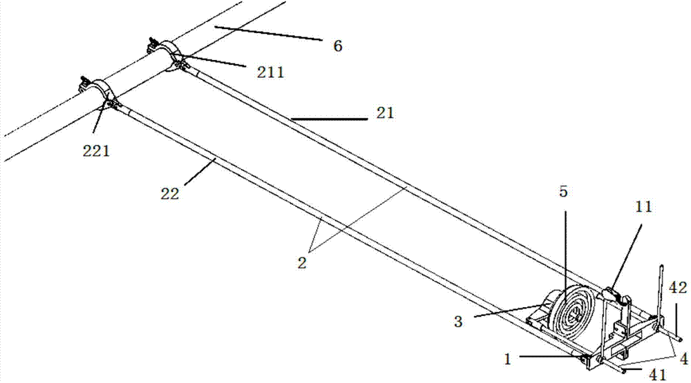 Tool and method for live replacement of 500kV strain insulator strings in substations