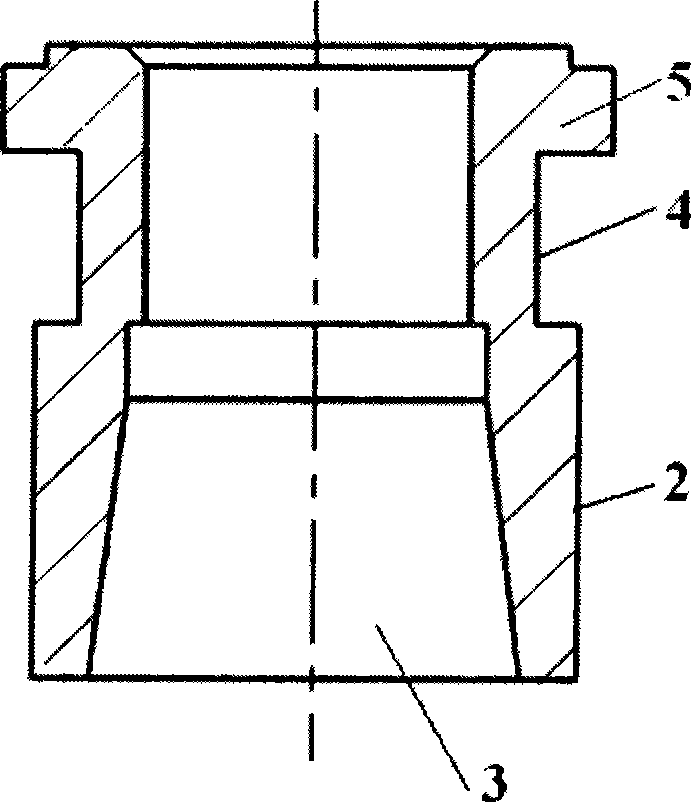 Mounting structure of steering wheel central bush