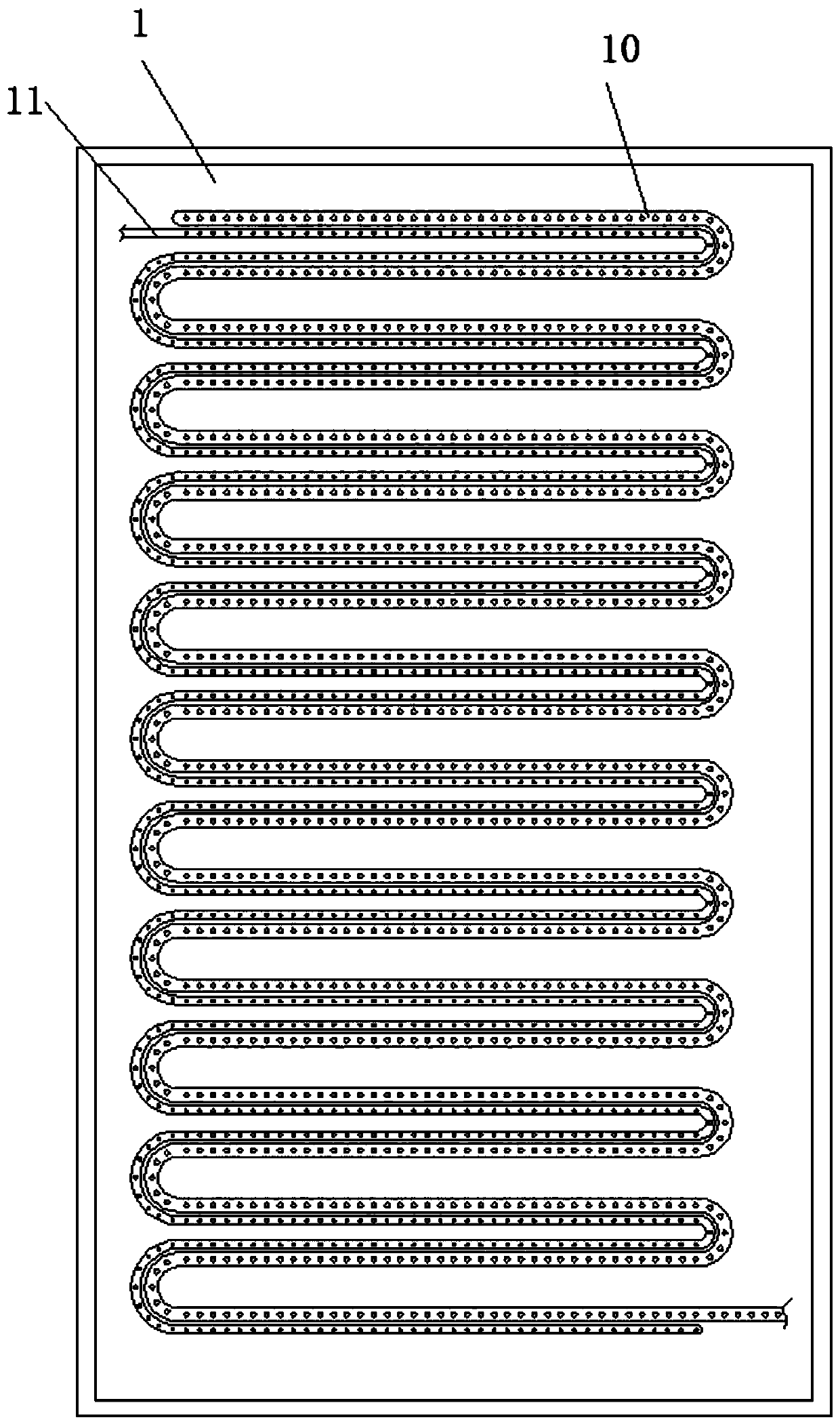 Mixing device for high-strength and energy-saving concrete water reducer