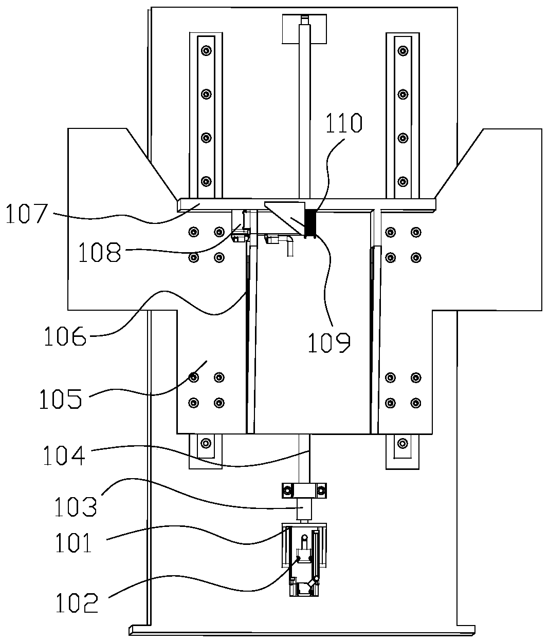 Household appliance panel riveting equipment and method