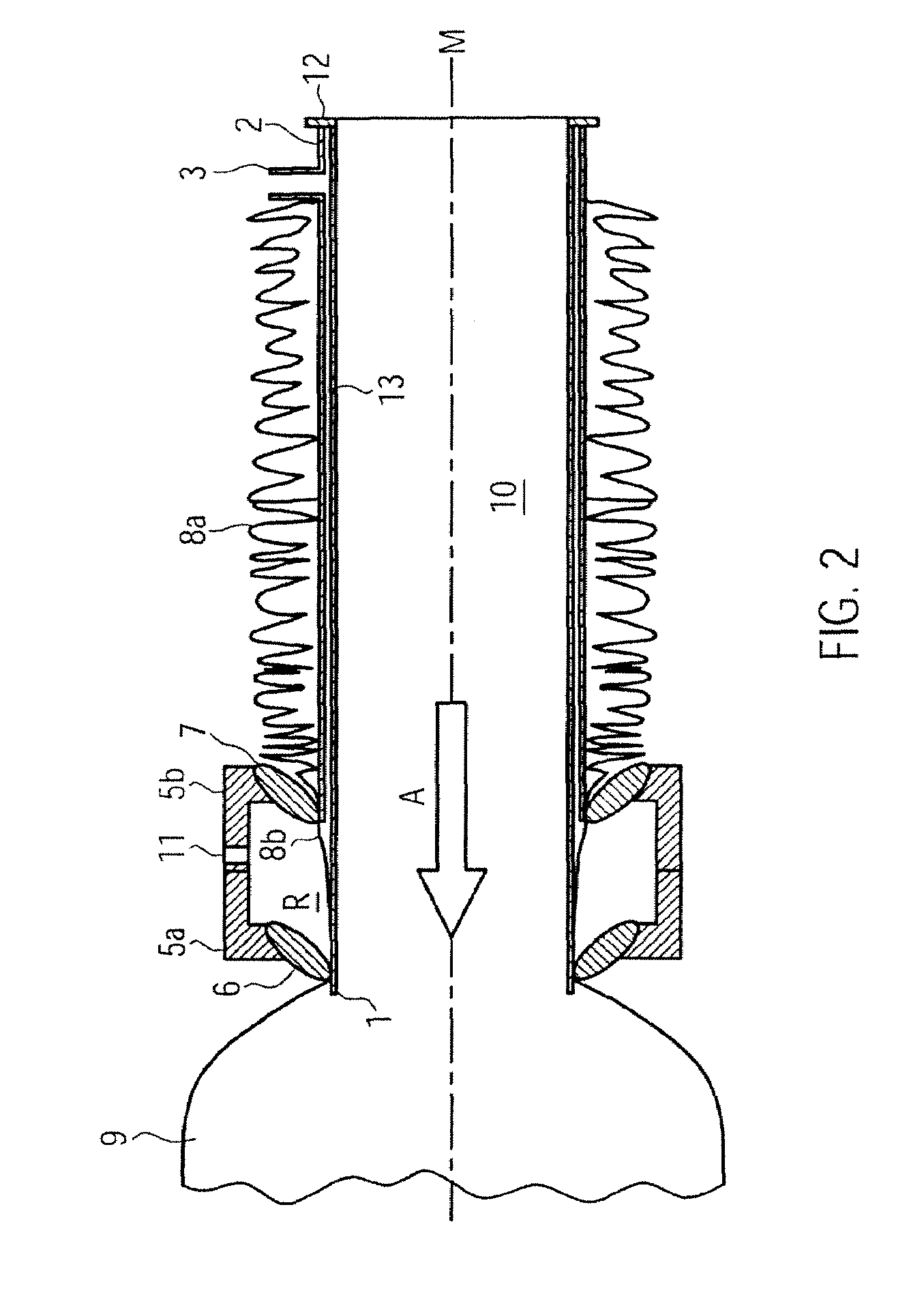 Method and device for filling paste-like substances into skins