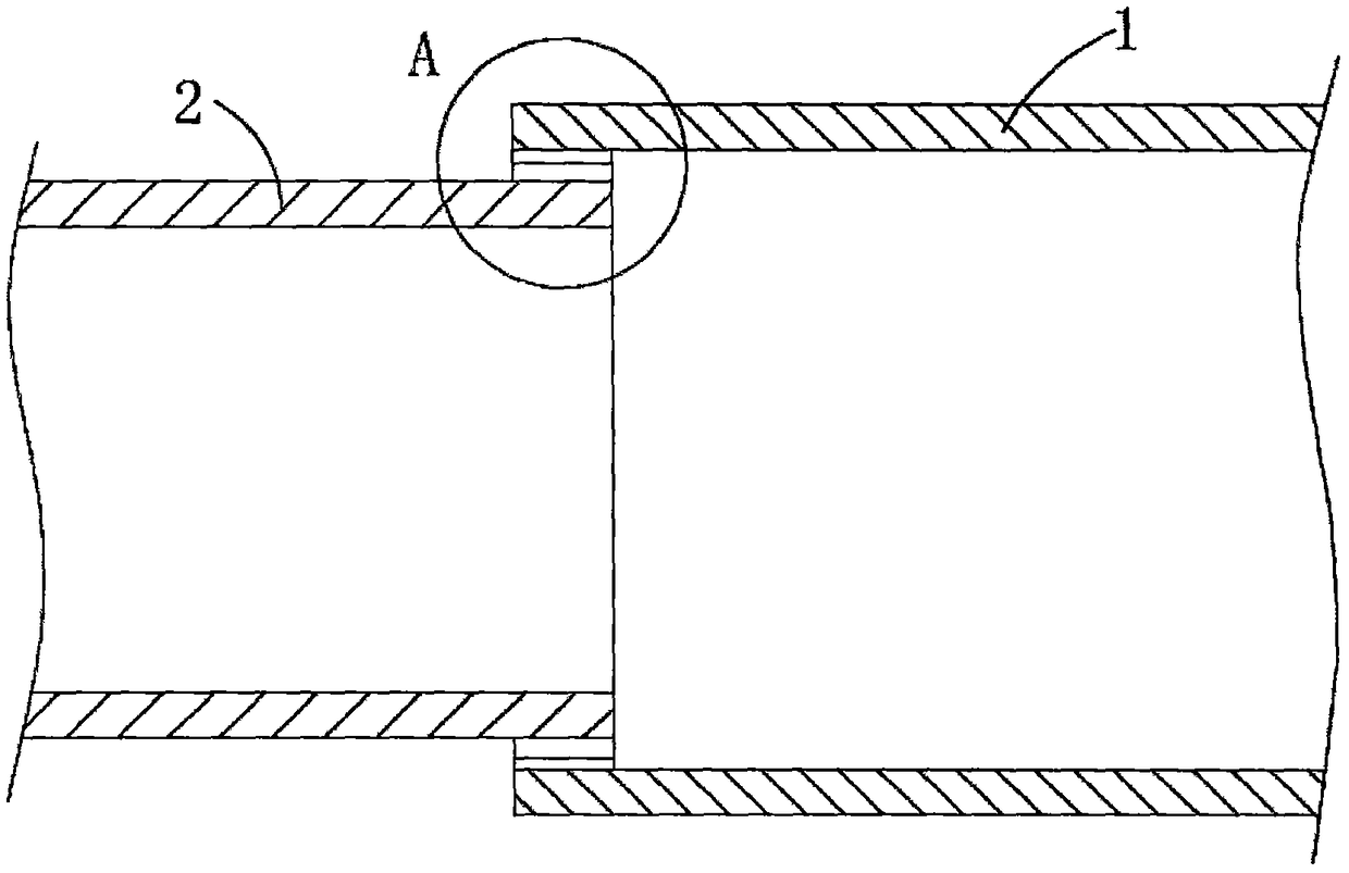 Glass and kovar connecting structure and low-temperature sintering method