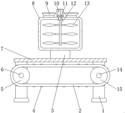 Basic chemical raw material sub-packaging device