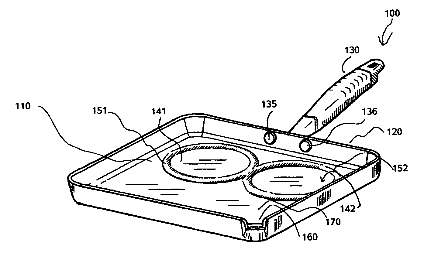 Breakfast griddle