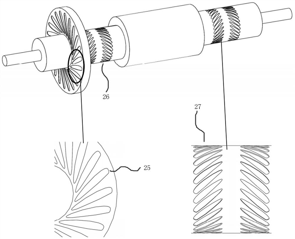 Centrifugal air compressor based on hydrogen fuel cell engine