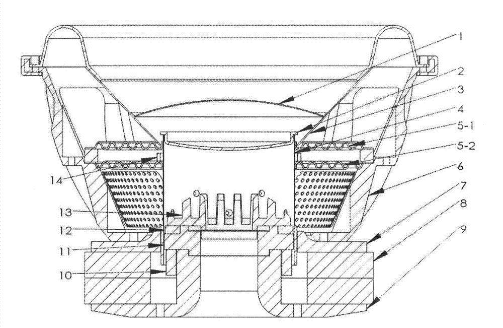 Super-power loudspeaker