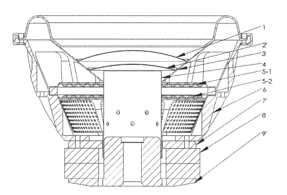 Super-power loudspeaker