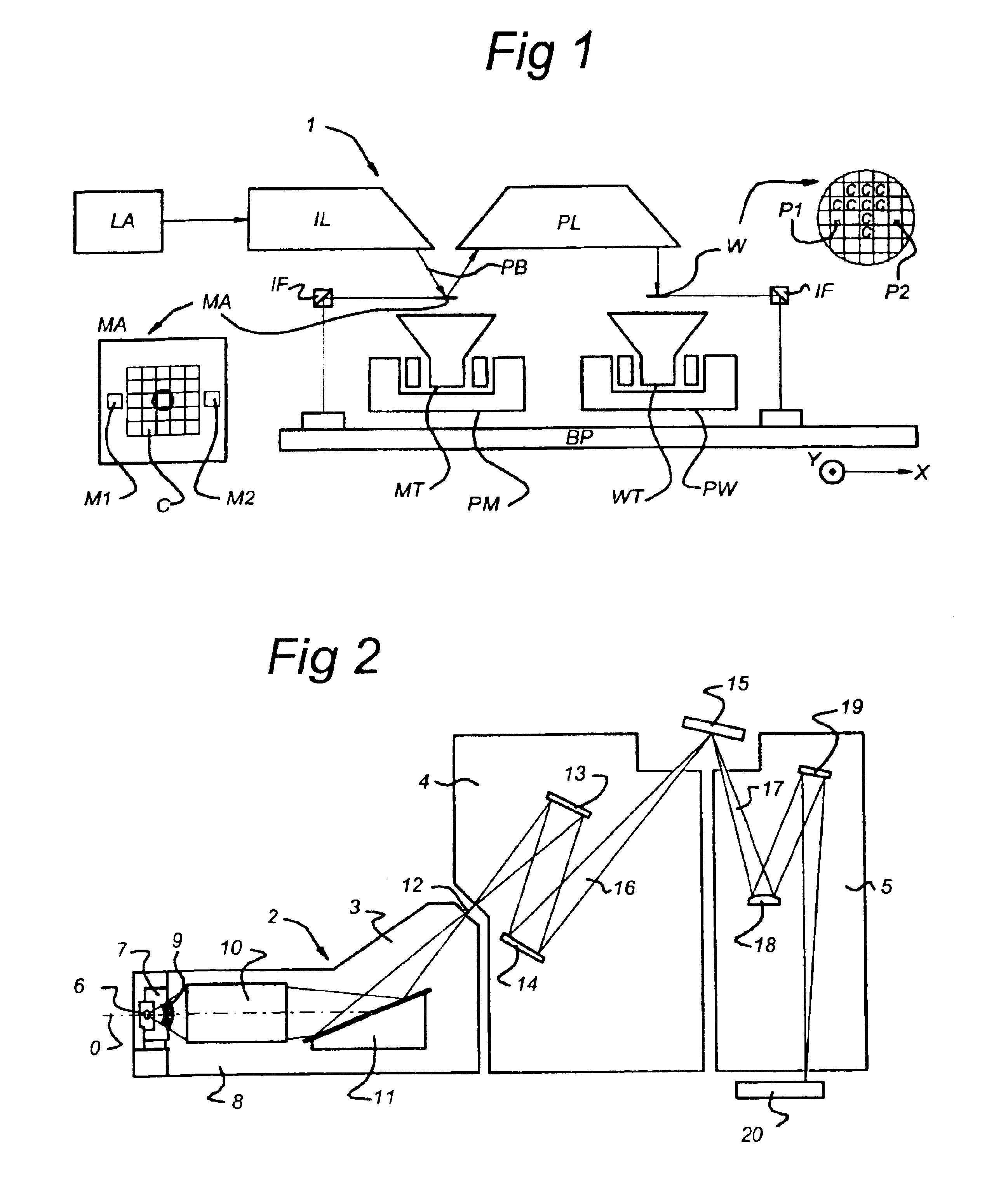 Lithographic projection apparatus and particle barrier for use therein