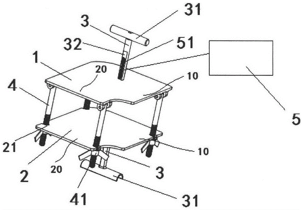 A hip joint torque measurement system