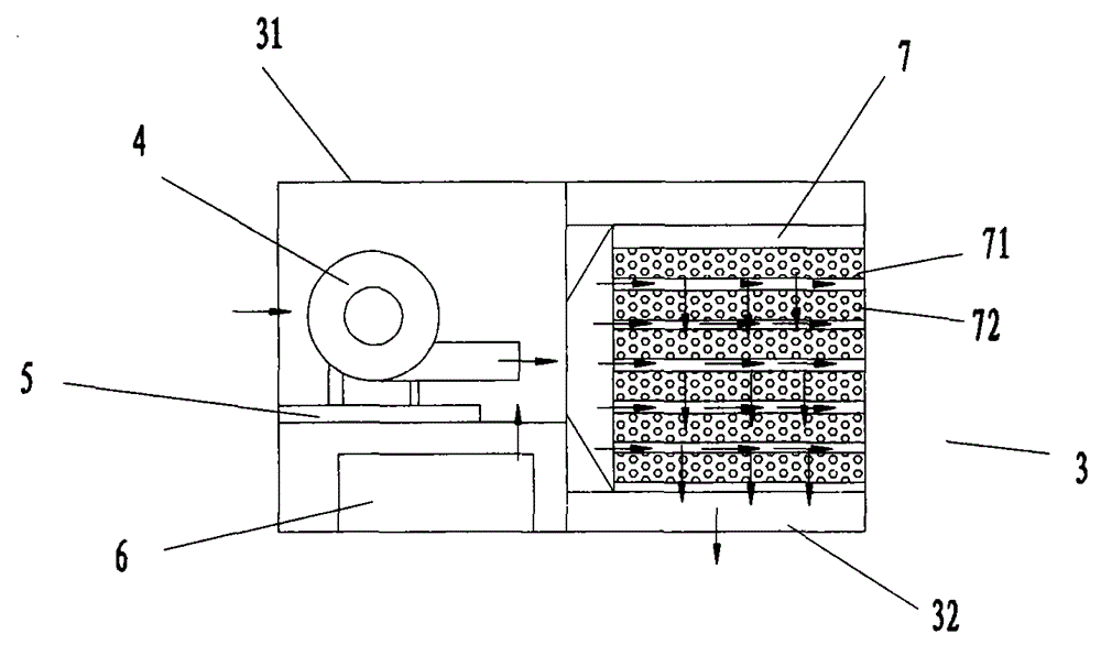 Deodorization device used for public washroom