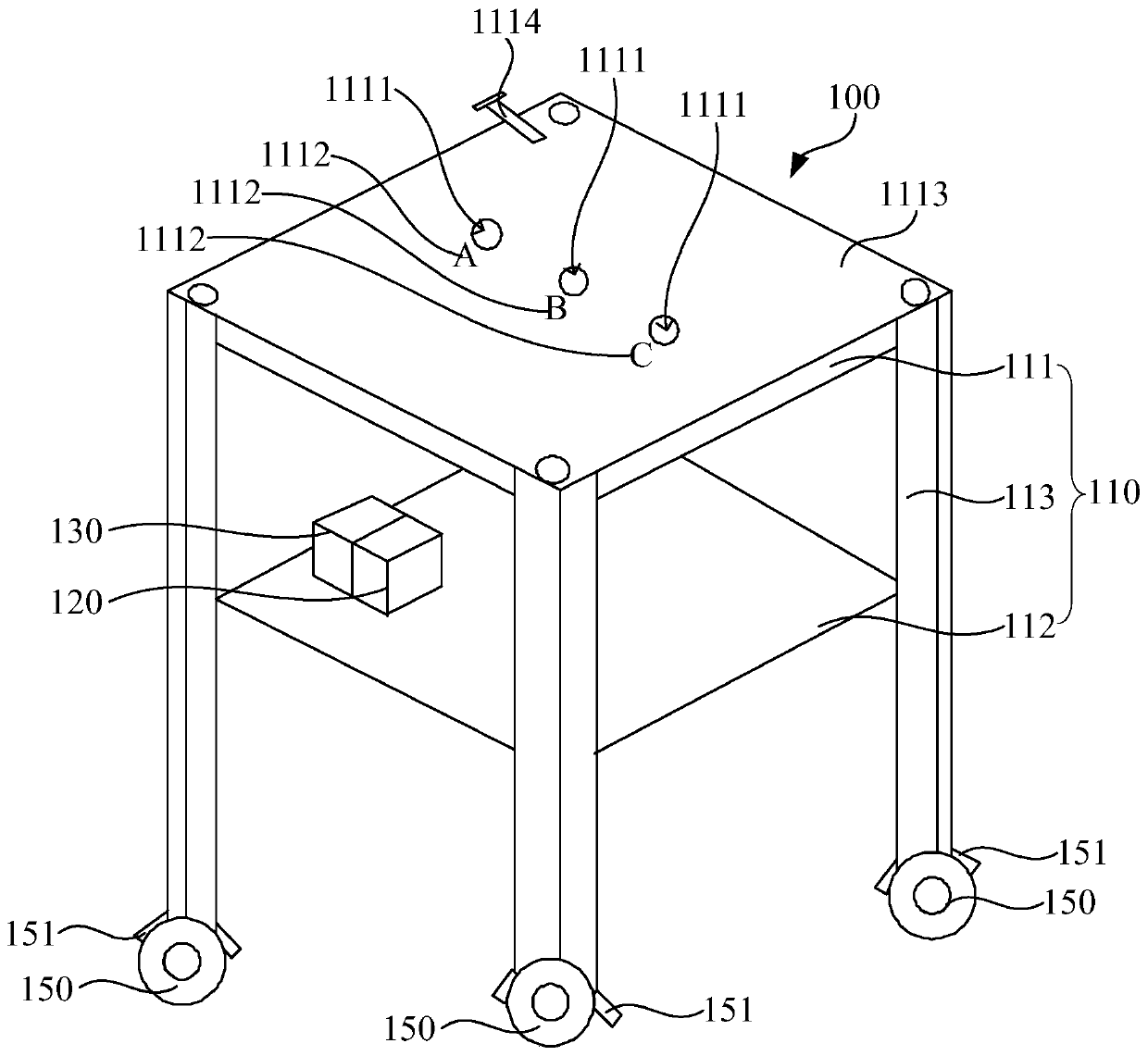 Lightning arrester test device and lightning arrester test system