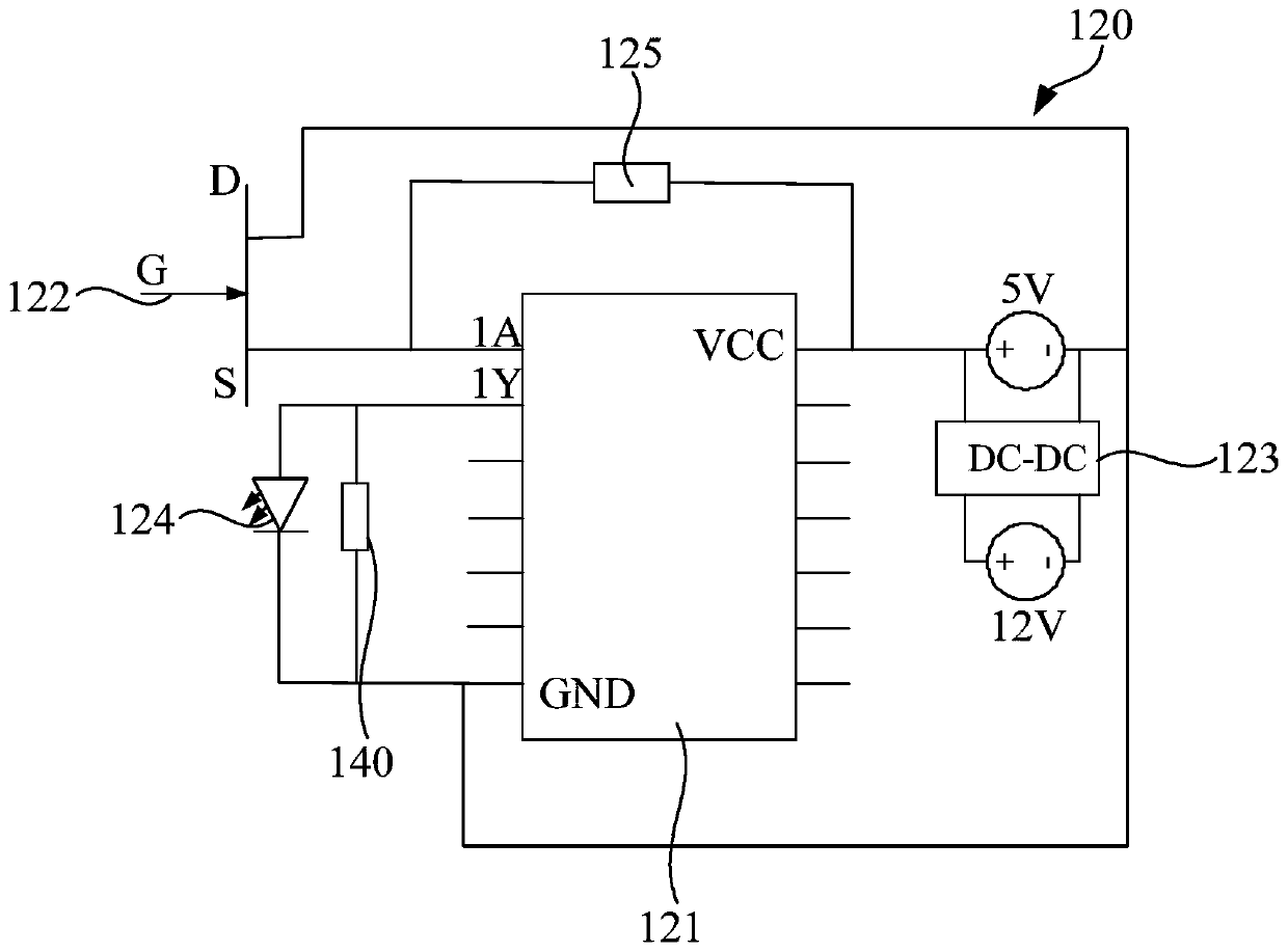 Lightning arrester test device and lightning arrester test system