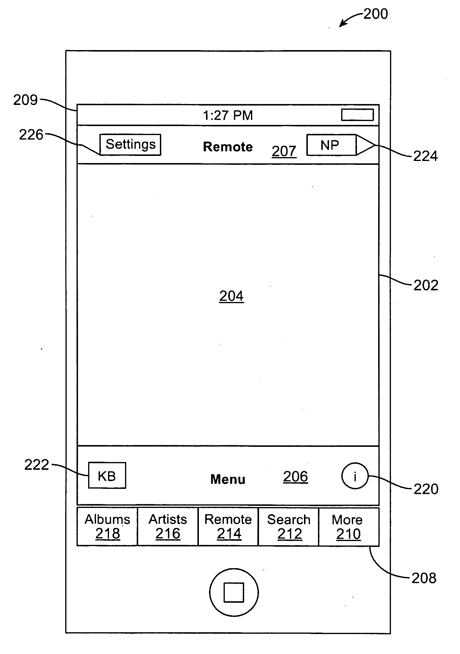 Directional touch remote