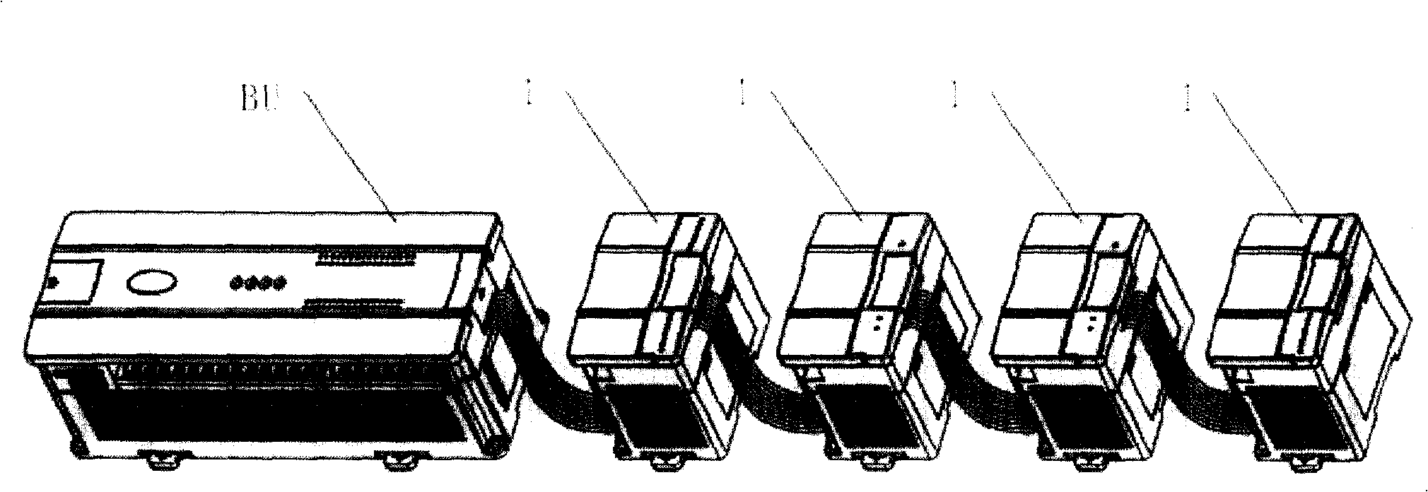 Programmable logical controller, its expanded module and its hardware expanding method