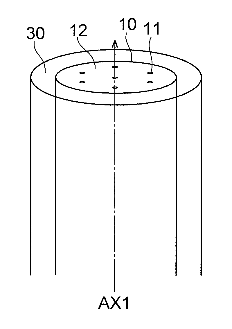 Multi-core optical fiber interconnection structure and method for manufacturing multi-core optical fiber interconnection structure