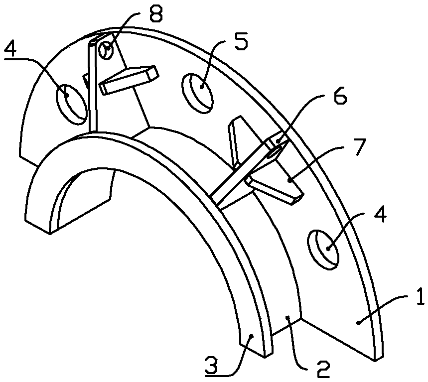 Removal tool and method of marine shafting adjusting ring bolts