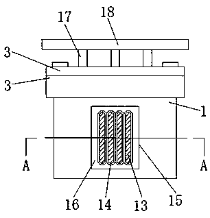 Bus duct with waterproof and heat dissipation functions