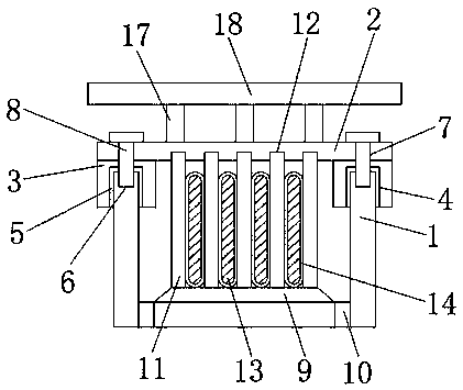 Bus duct with waterproof and heat dissipation functions