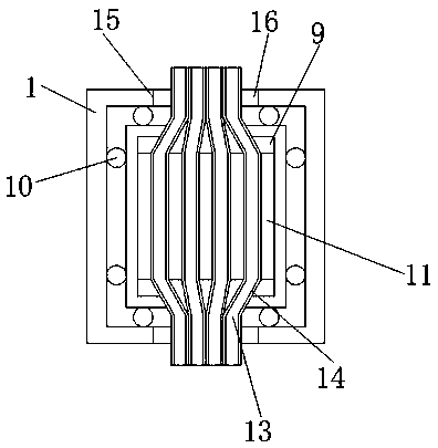 Bus duct with waterproof and heat dissipation functions