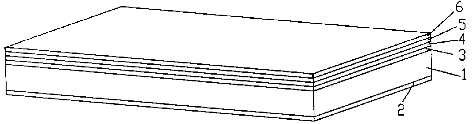 Printing floor and production method thereof