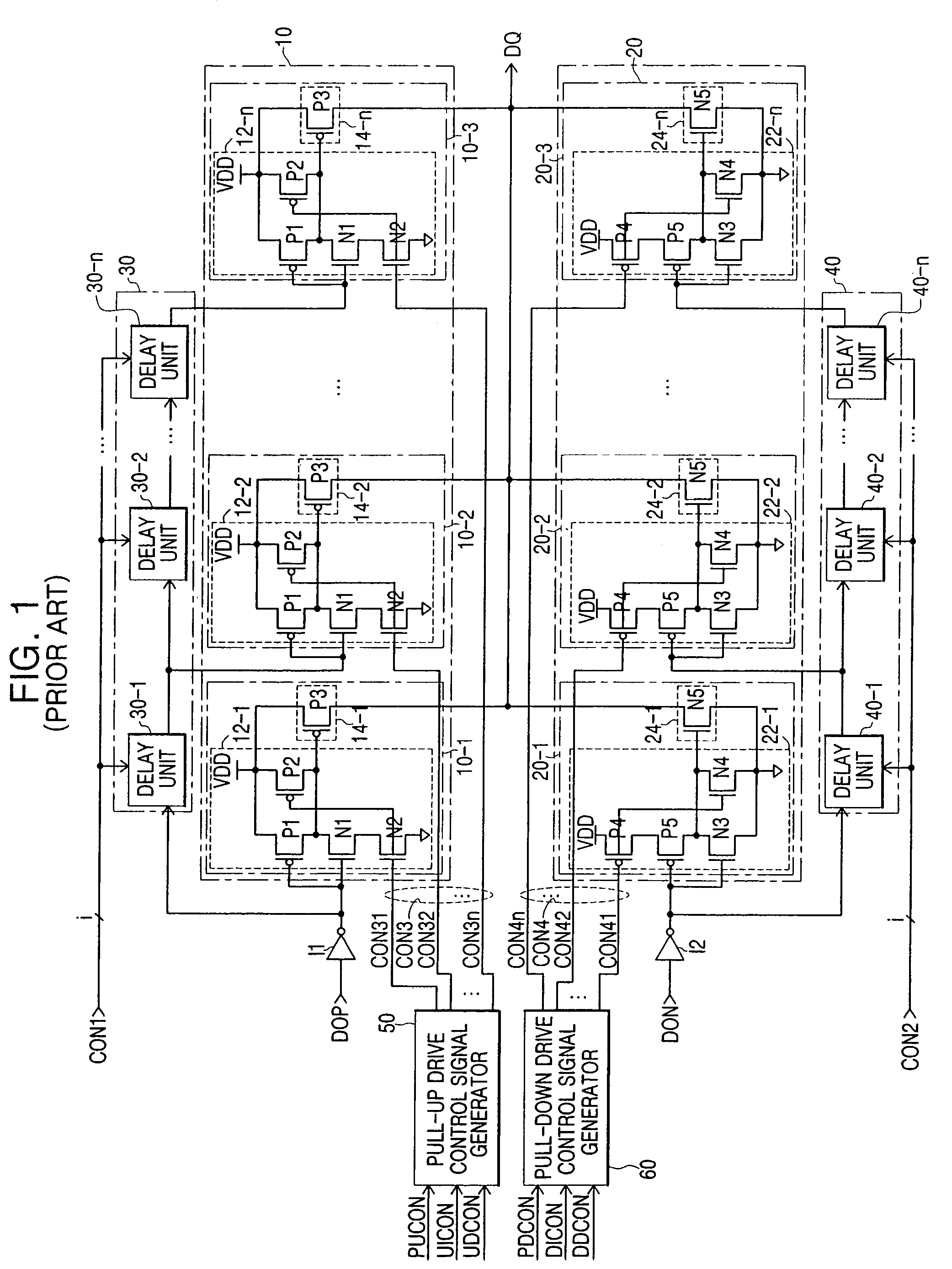 Data output driver and semiconductor memory device having the same