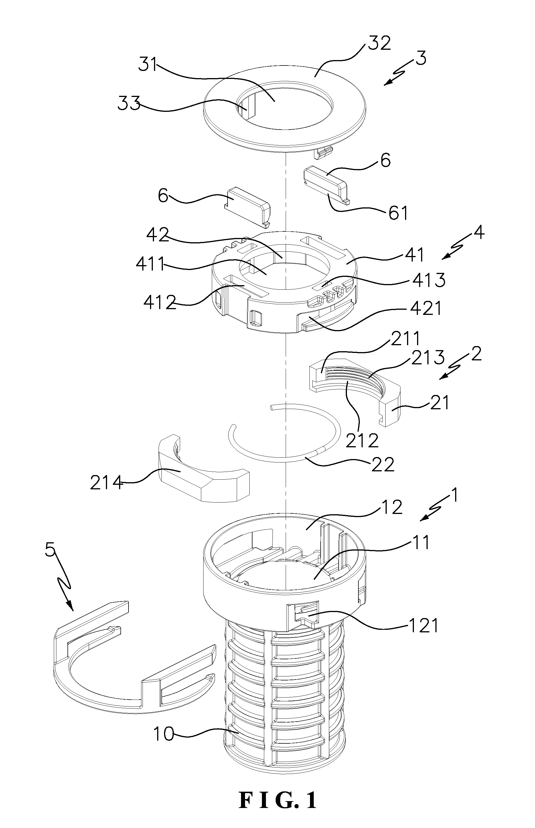 Quick assembly and disassembly mechanism for faucet