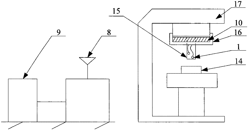 Method and device of wirelessly outputting thermoelectric force signal for multi-point temperature measuring of rotator