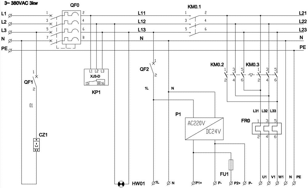 A control system based on two-story lift and traverse parking equipment