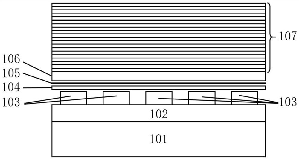 On-chip light source, preparation method of on-chip light source, and optoelectronic device