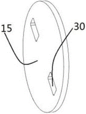 Dual-output magnetic disk structure of permanent-magnet torque converter